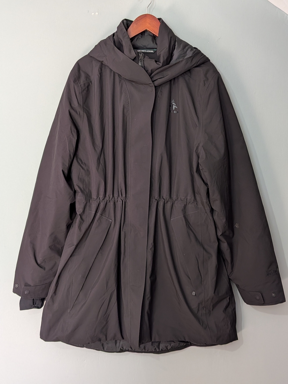 Woods Women's Wintour Insulated Hooded Mid-Length Rain Jacket